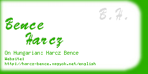 bence harcz business card